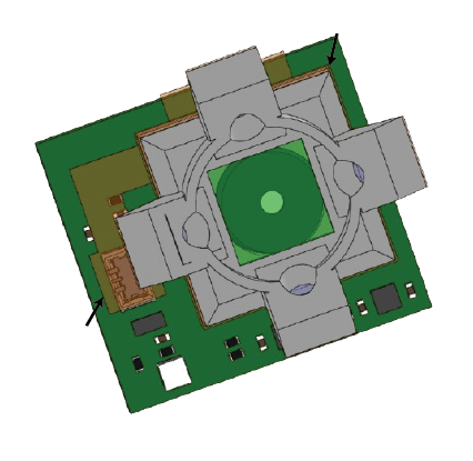 Attach the housing to the main PCB and connect the LED FPC